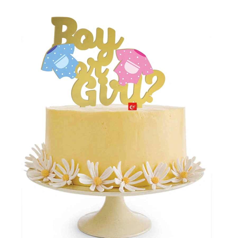 Baby Girl or Boy Birthday Holiday Cake Topper